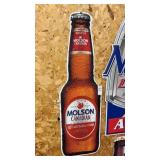 Molson Canadian Bottle Beer Sign