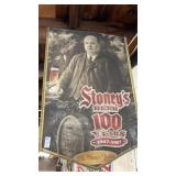 100 year anniversary poster of Stoneys Beer