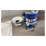 Vintage Maxwell house 30-cup metal percolator