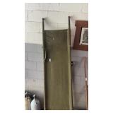 Vintage military style folding canvas stretcher