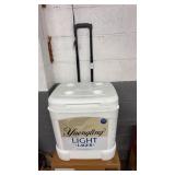Igloo Ice cube cooler featuring Yuengling Light