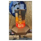 Vintage Miller High Life Hanging Light WORKS