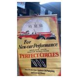 Vintage Car Advertisement poster for perfect