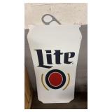 Metal Miller Lite advertising sign  54x24inch