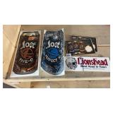 Lot of Beer and Energy Drink Stickers