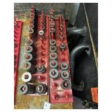 Lot of 2 1/2-inch drive impact sockets