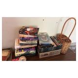 Lot of Assorted Books, DVDs, etc.