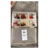 Lot of fishing flies
