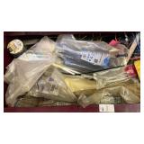 Drawer of Zip Ties and misc. items