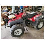 Suzuki 1999 500 4x4 runs with new battery has