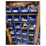Lot of commercial truck air fittings, trailer