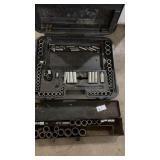 Lot of various sized sockets
