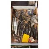 Lot of various sized drill bits