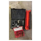 Clutch alignment tool, steering wheel puller kit,