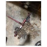 Ratchet load binder and chains