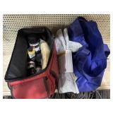 Lot of Adamï¿½s car cleaning supplies and misc