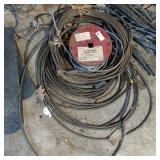 Spool and misc cable and mudflap lot