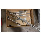 Lot of 1/2inch drive socket wrenches and breaker