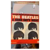 Vintage 1964 vinyl LP copy of the Beatles A Hard
