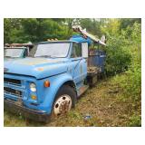 1967 Chevy C50 runs on Starting fluid has title