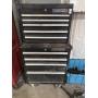 Craftsman black metal tool box 26 X 19 X 54 in