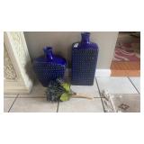 Cobalt Blue Modern Vases