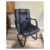 Leather guest chair