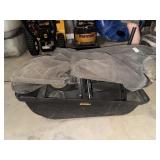 Bagger for riding lawnmower