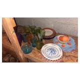 Lot of Plates and Glasses
