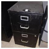 2 drawer metal file cabinet