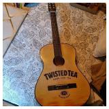 Twisted Tea acoustic guitar