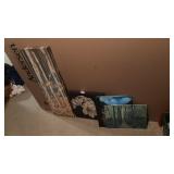 Lot of Painted Artwork