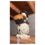 Snowman Statue
