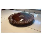 Intricate Wooden Lazy Susan
