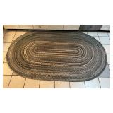 Braided Area Rug 98x60in.
