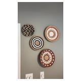 5 Decorative Woven Wall pieces