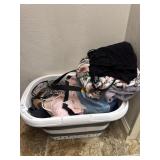 Lot of womens garments and loungewear in basket