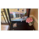 Framed painting of the iconic Tomï¿½s Restaurant in