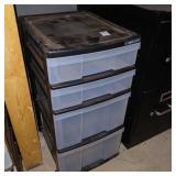 4 drawer plastic organizer