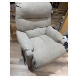 Beige recliner