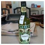 Opened but full 750 Ml bottle of Gallo Vermouth