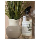 Patchouli Vanilla linen spray, aveno body wash,