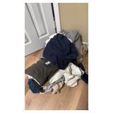 Lot of menï¿½s casual outerwear - shirts, polos,