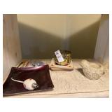 Decorative holders, coasters and misc