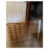 Wooden baby/pet gate