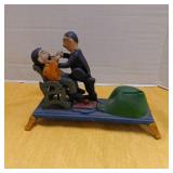 Mechanical Dentist and Patient cast iron bank