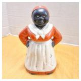 Vintage cast iron Americana "Mammy" bank