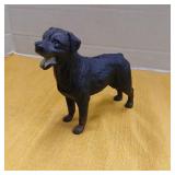 Vintage cast iron Rottweiler bank