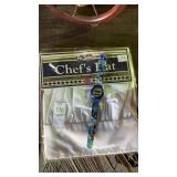 Accutime DC comics Batman watch and Chefs hat
