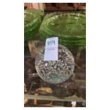 Bubble Glass Paperweight